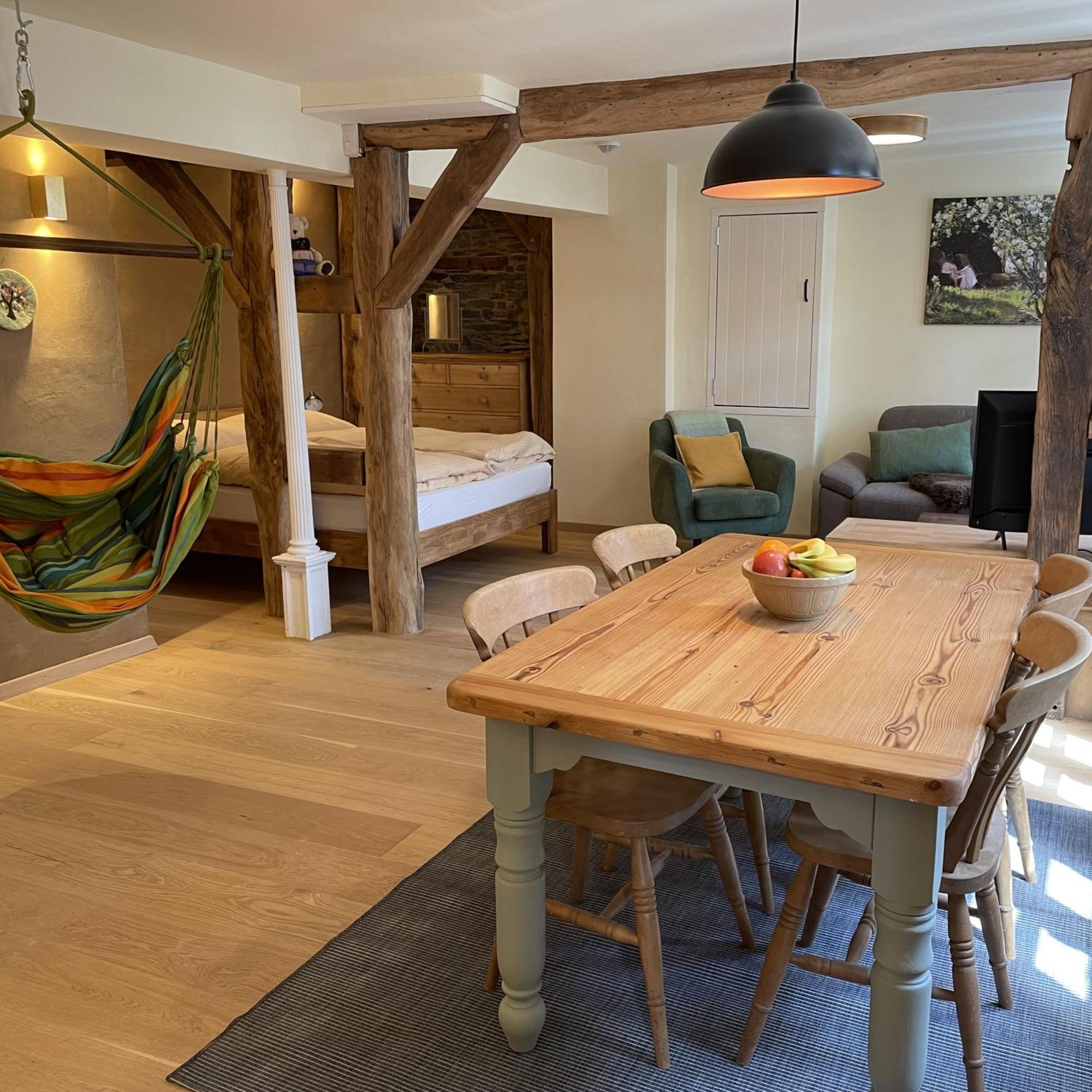 Apartment Am Fluss Im Haus An Der Rur モンシャウ エクステリア 写真
