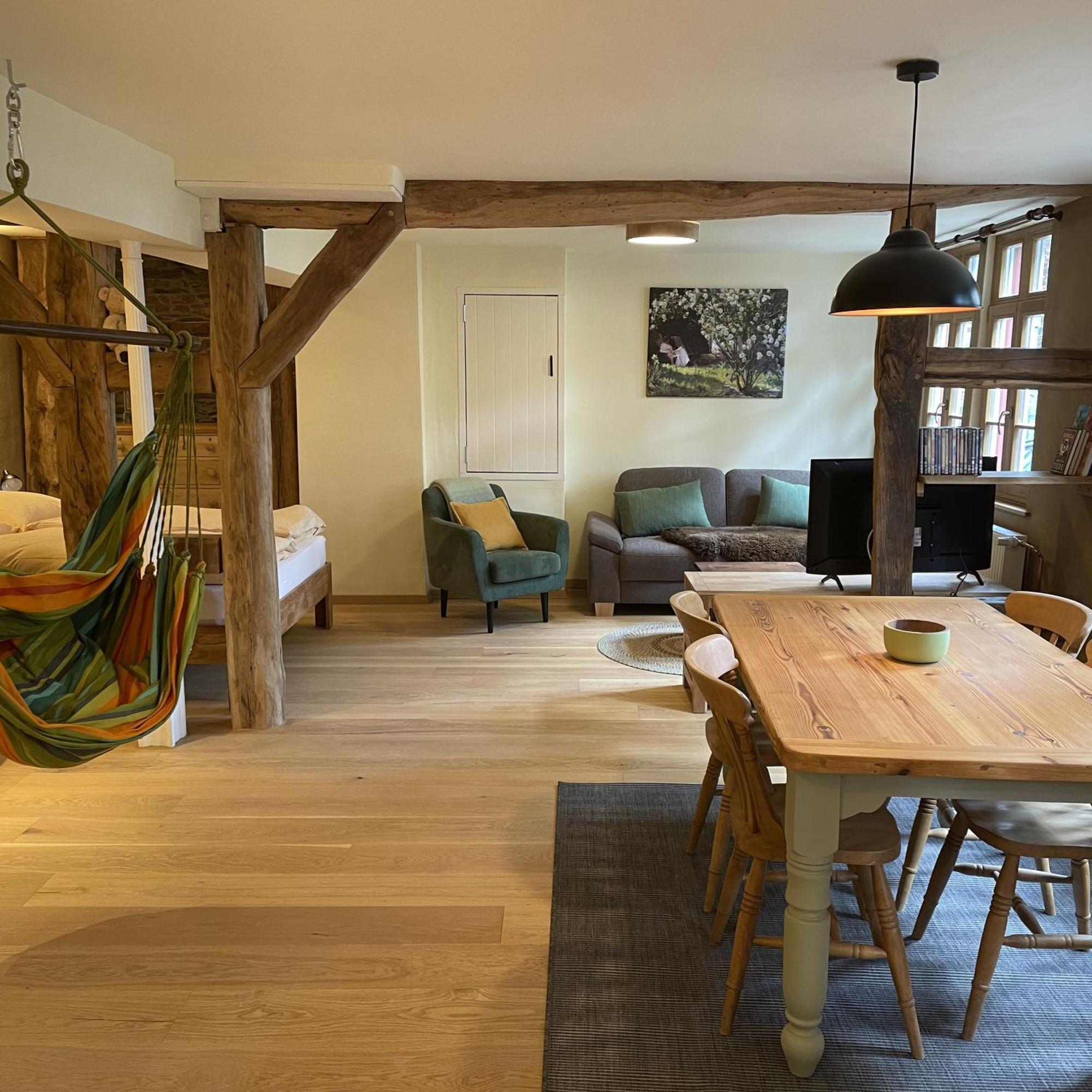 Apartment Am Fluss Im Haus An Der Rur モンシャウ エクステリア 写真